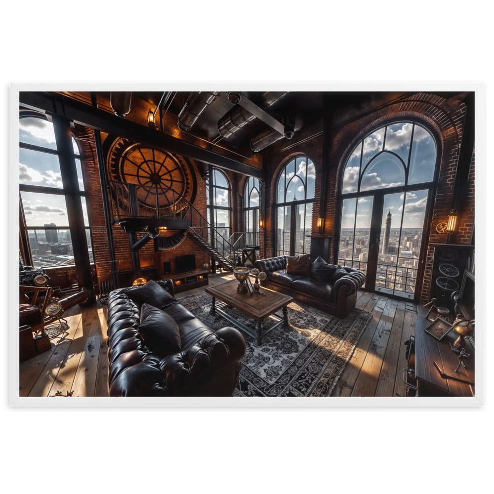 Tableaux de Style Loft — New-Yorkais Steampunk - Image 5