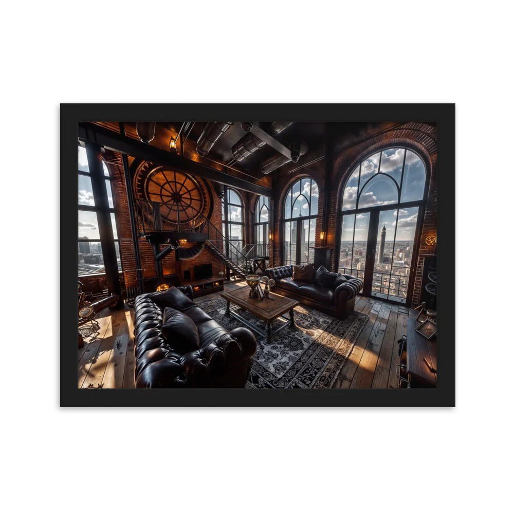 Tableaux de Style Loft — New-Yorkais Steampunk - Image 7