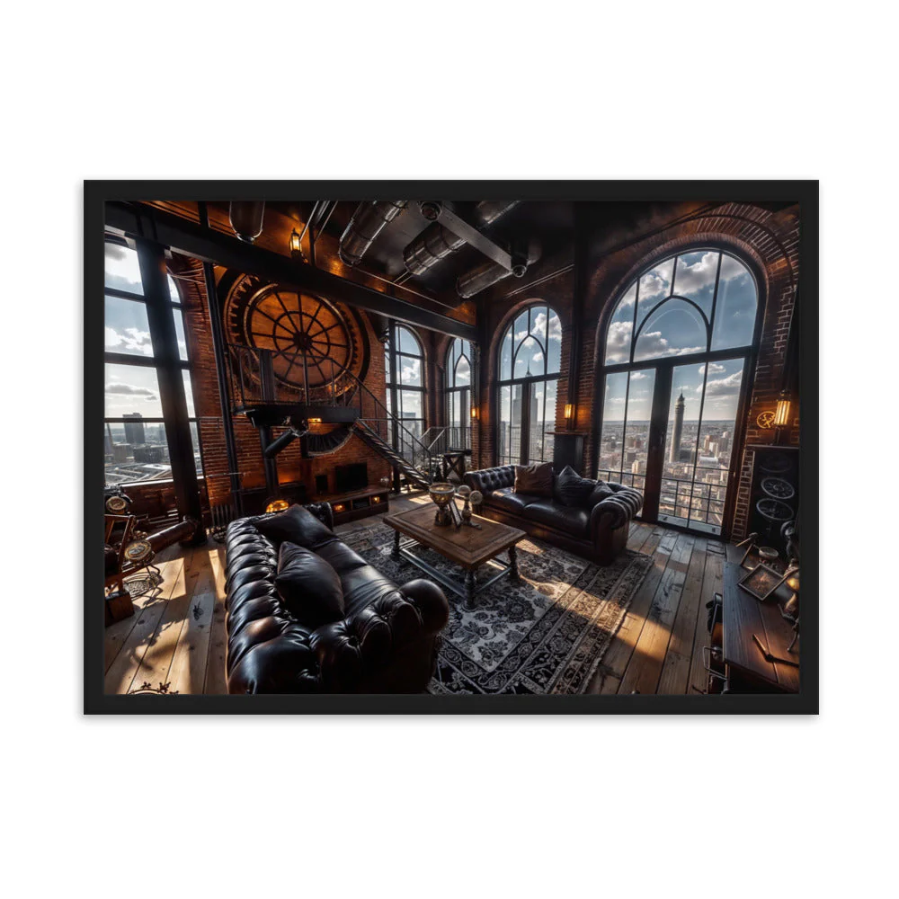 Tableaux de Style Loft — New-Yorkais Steampunk - Image 8