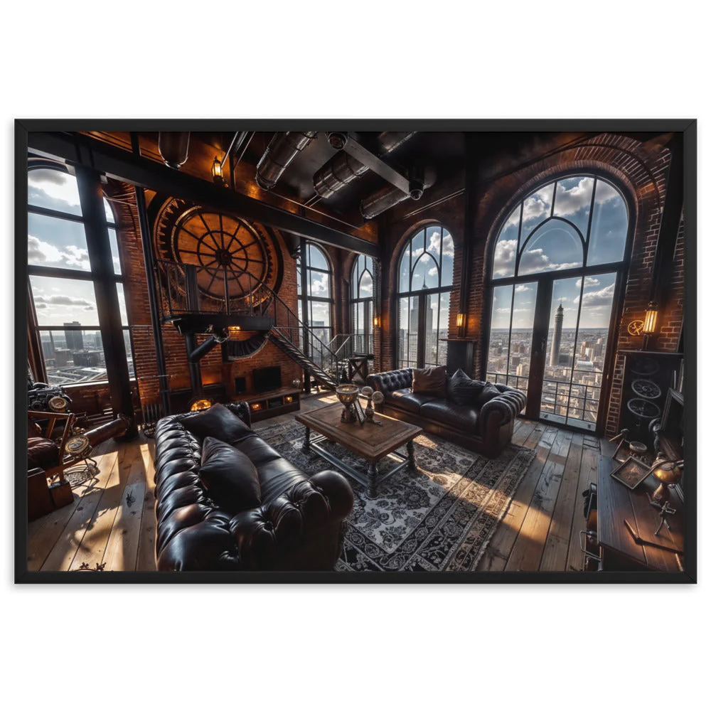 Tableaux de Style Loft — New-Yorkais Steampunk - Image 9