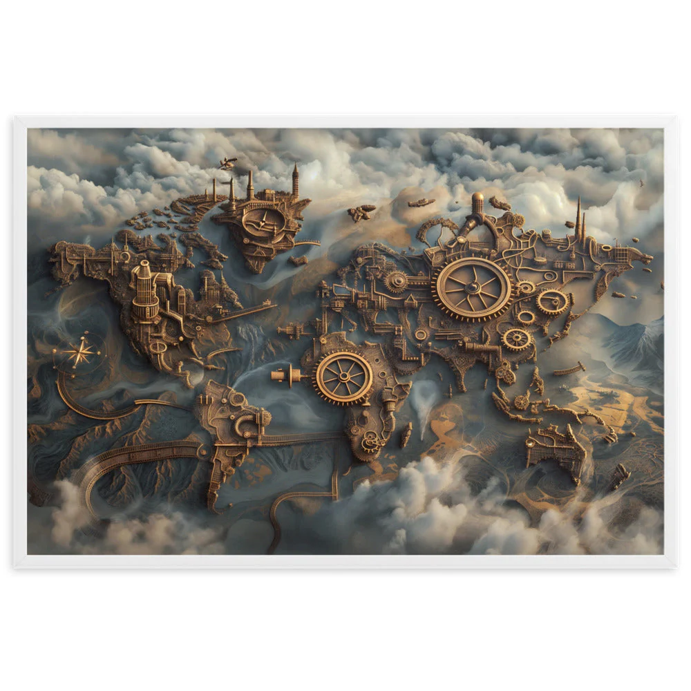 Tableau Monde Steampunk - Image 5