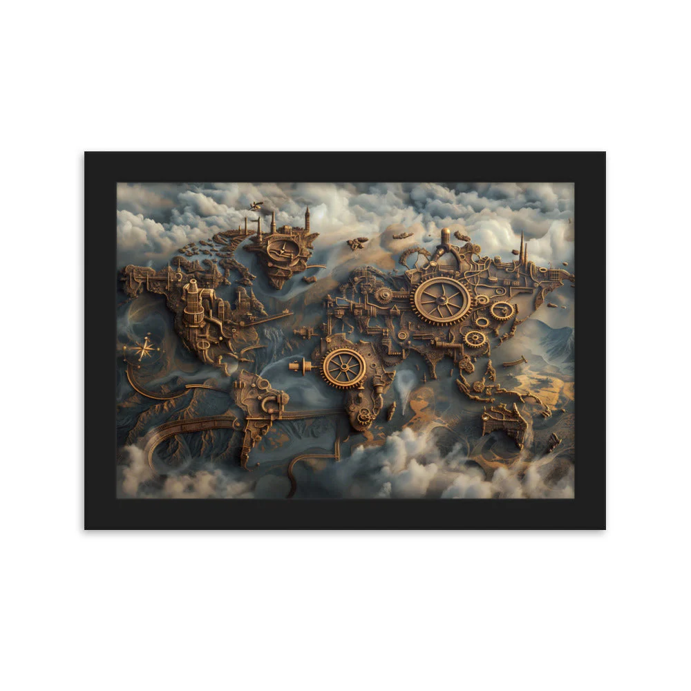 Tableau Monde Steampunk - Image 6