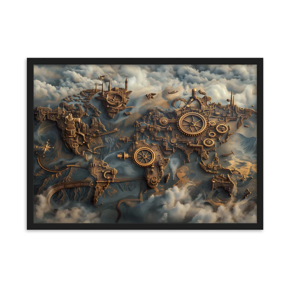Tableau Monde Steampunk - Image 8