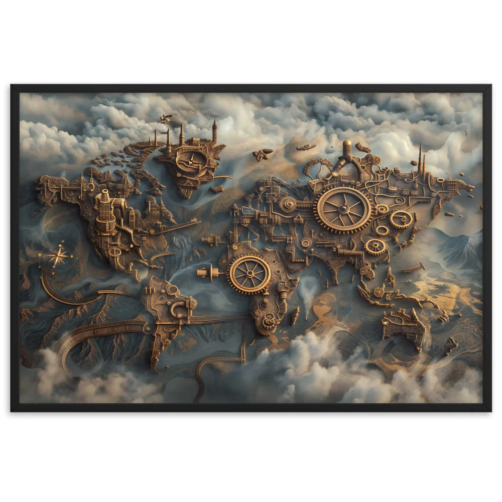 Tableau Monde Steampunk - Image 9