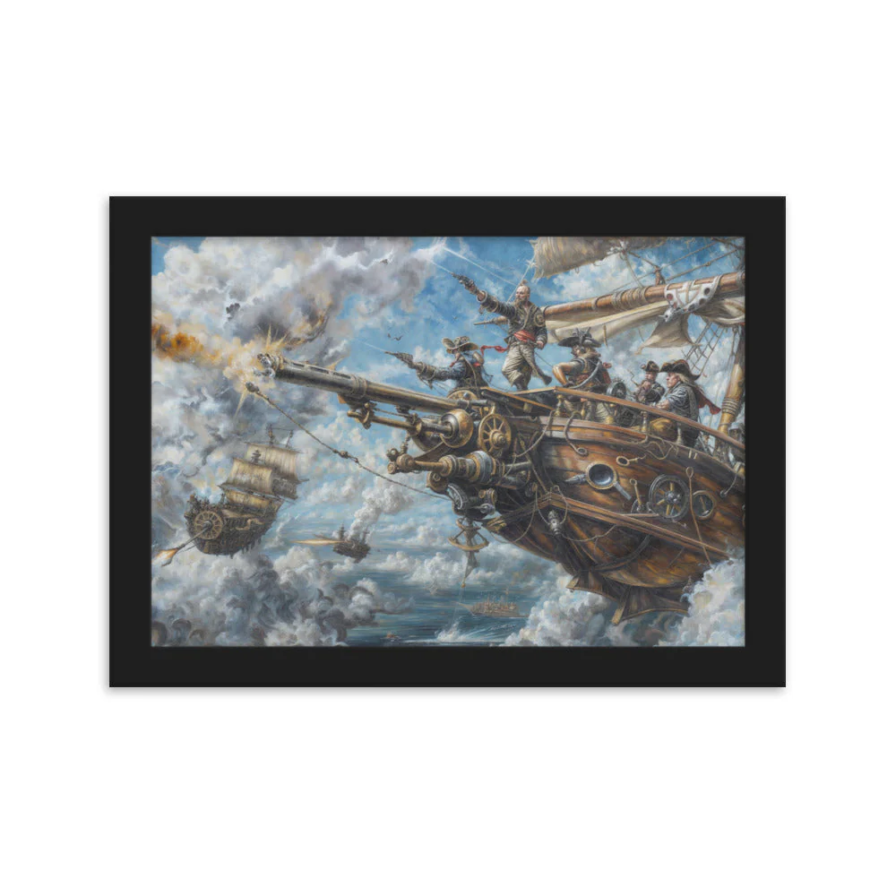 Tableau Pirate Steampunk — Épopée Steampunk - Image 6