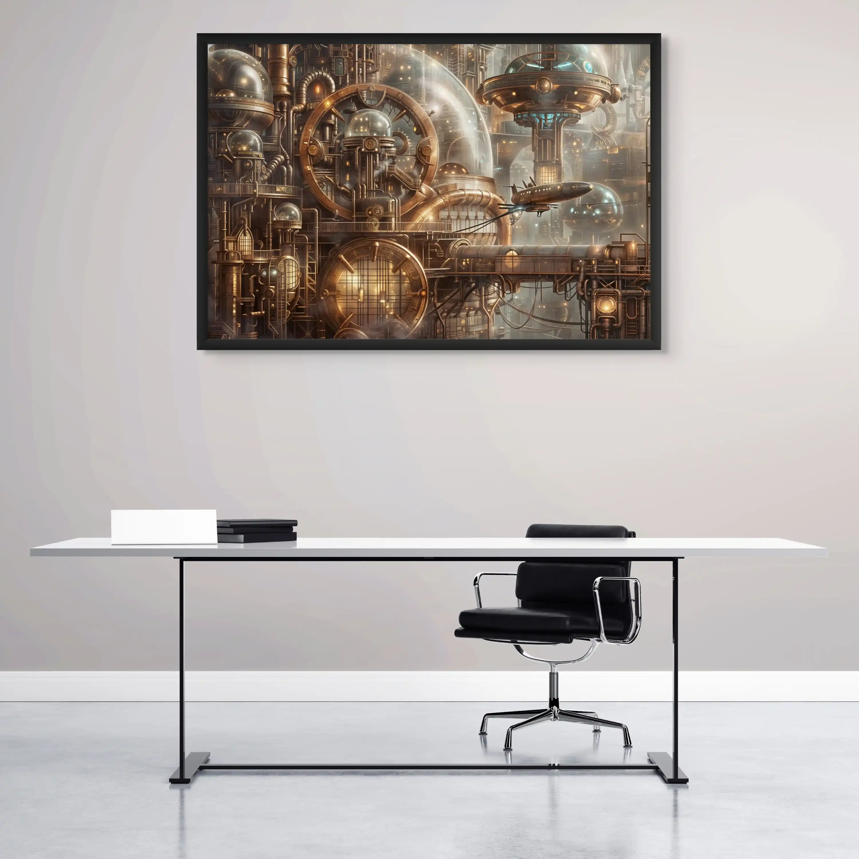 Tableau Steampunk — Voyage dans l'ère Industrielle Imaginaire