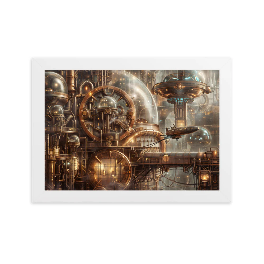 Tableau Steampunk — Voyage dans l'ère Industrielle Imaginaire - Image 10