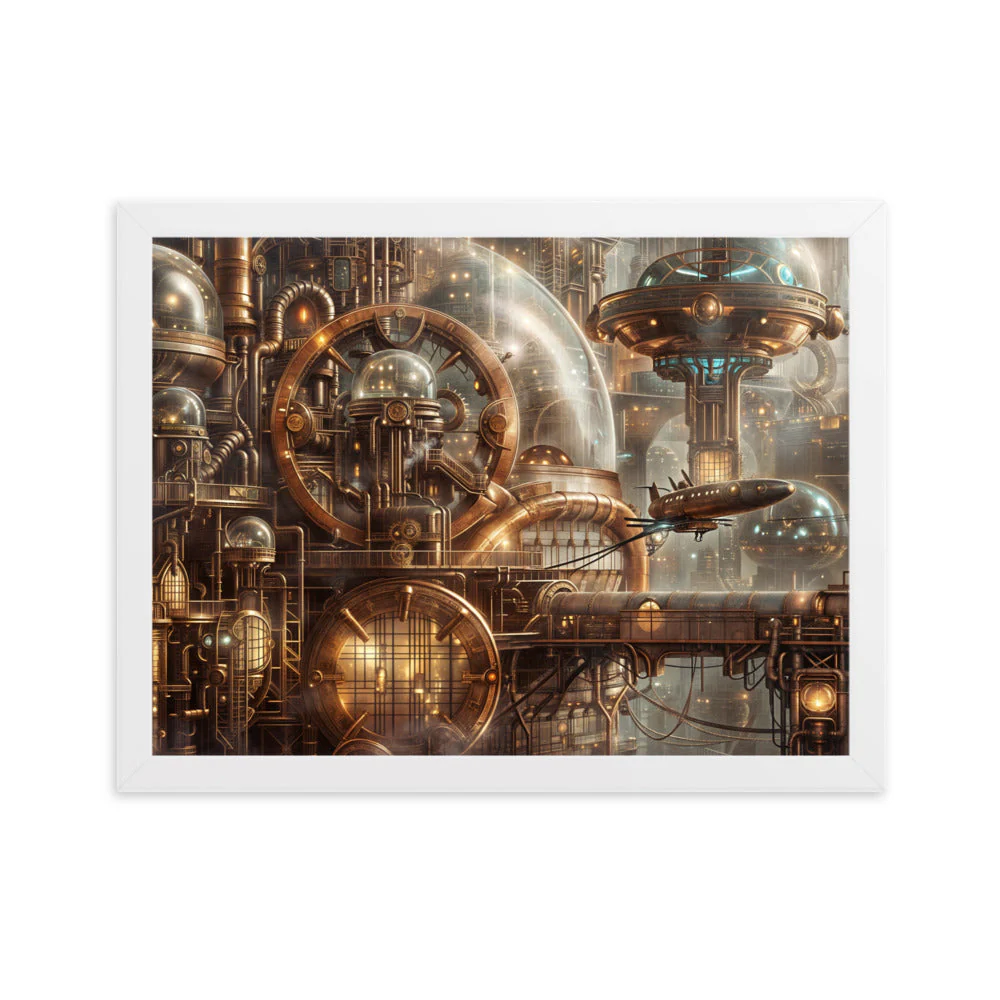 Tableau Steampunk — Voyage dans l'ère Industrielle Imaginaire - Image 11