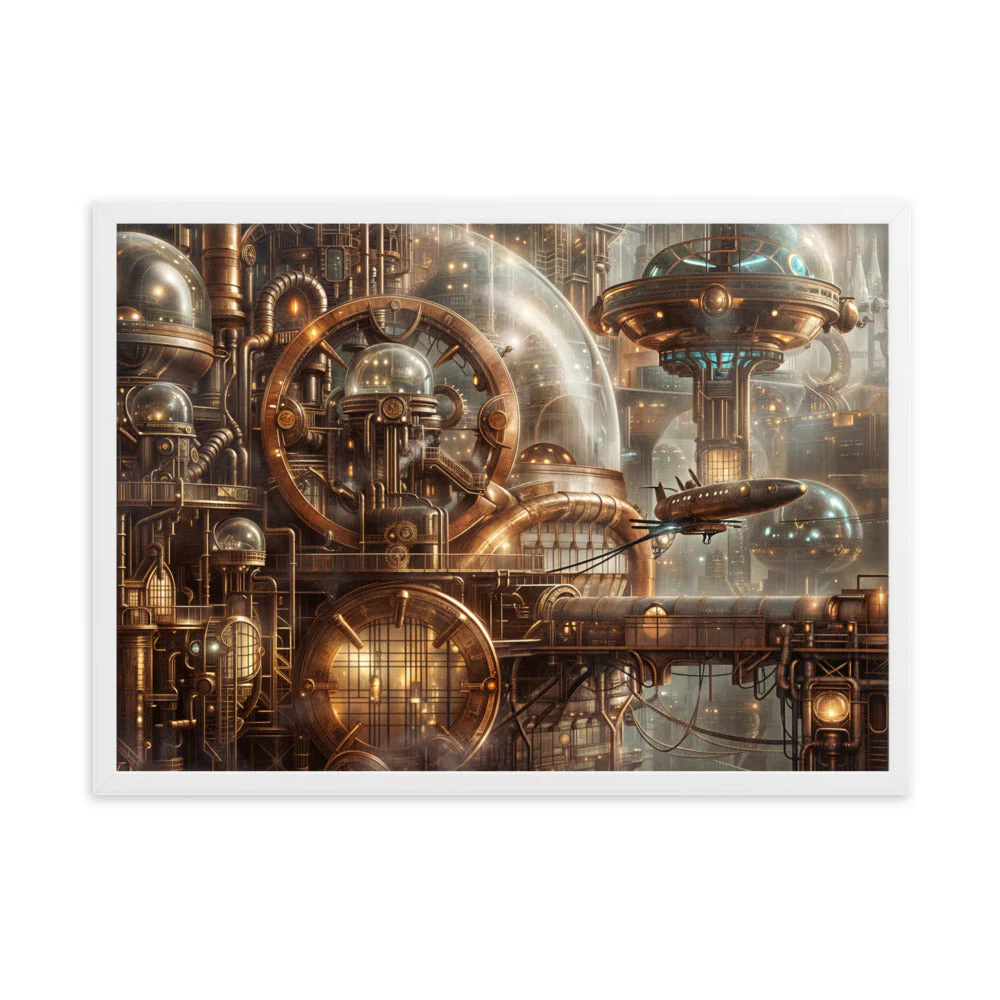 Tableau Steampunk — Voyage dans l'ère Industrielle Imaginaire - Image 12
