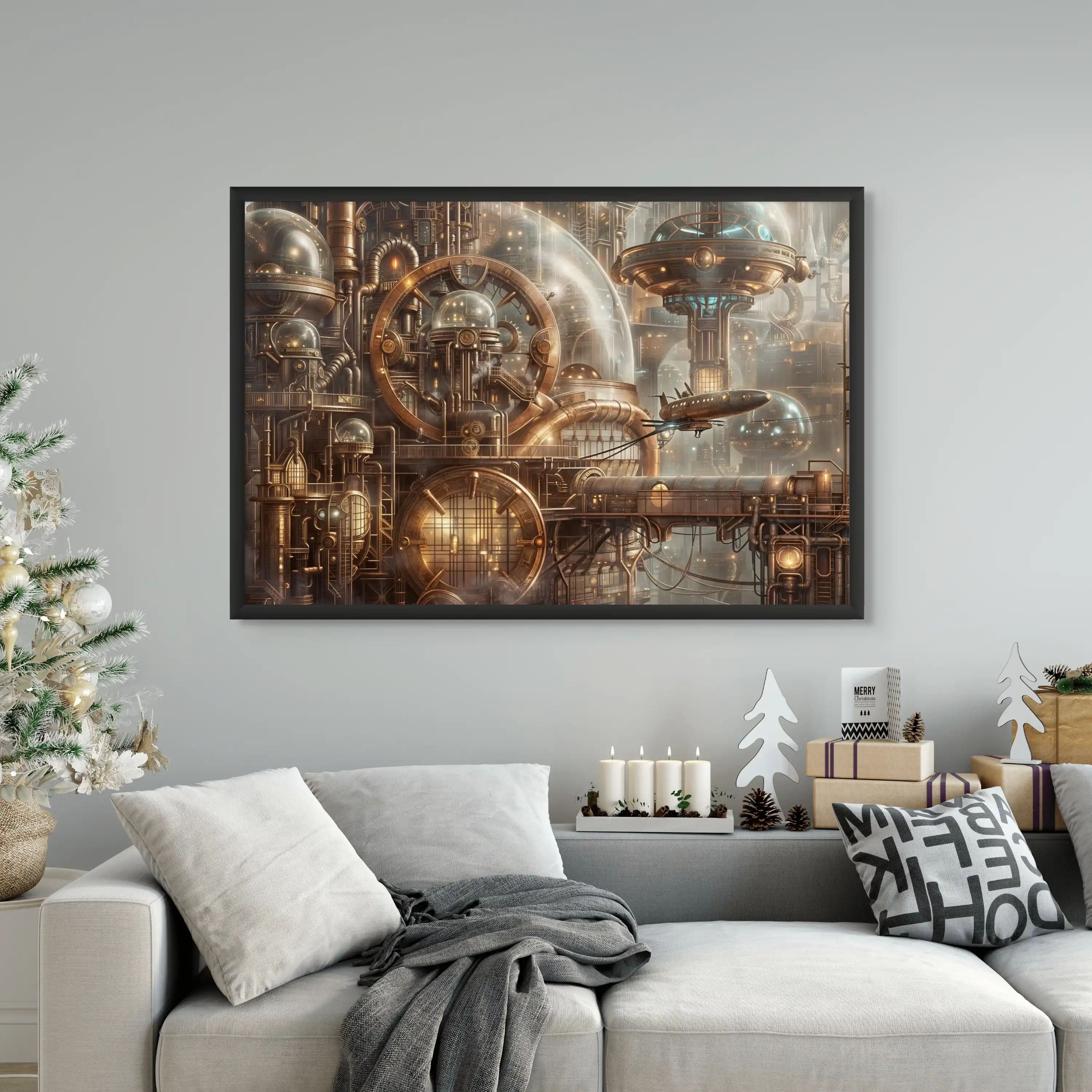 Tableau Steampunk — Voyage dans l'ère Industrielle Imaginaire - Image 3