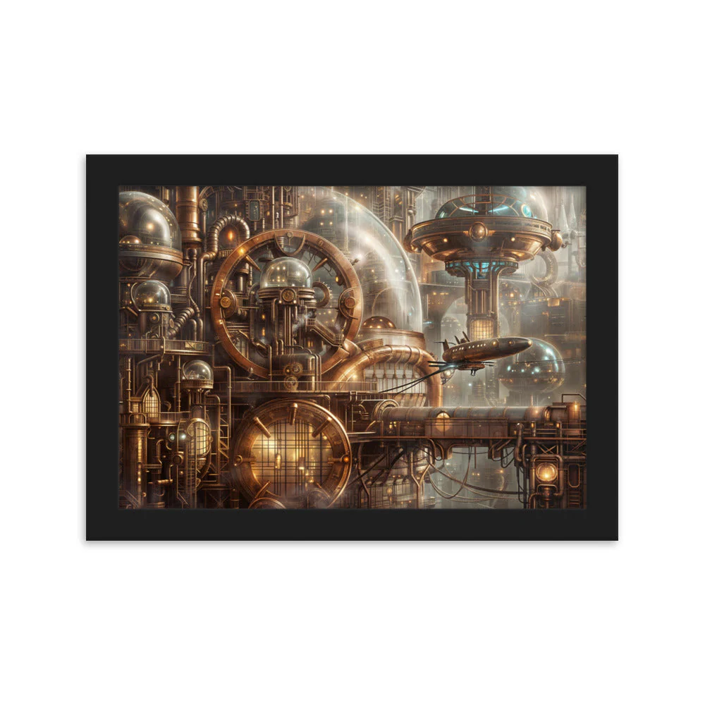 Tableau Steampunk — Voyage dans l'ère Industrielle Imaginaire - Image 6