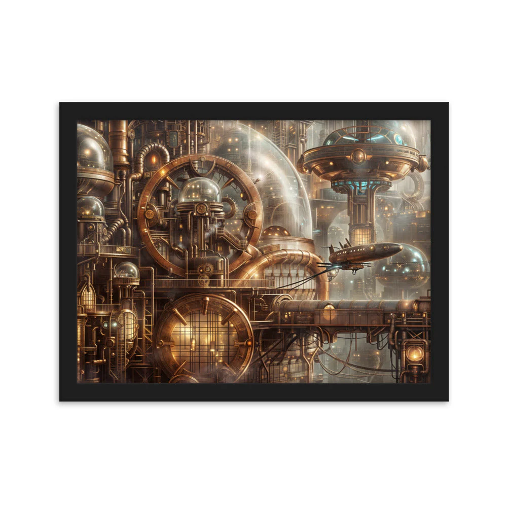 Tableau Steampunk — Voyage dans l'ère Industrielle Imaginaire - Image 7