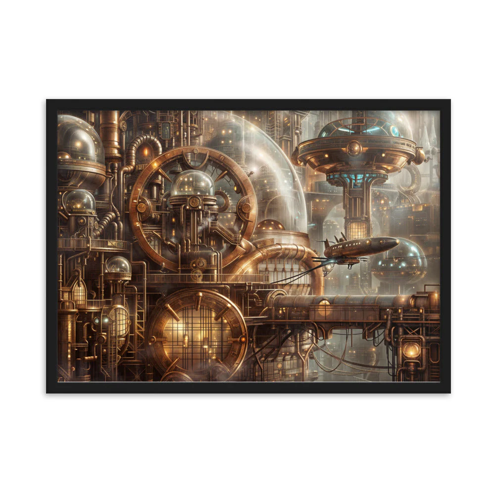 Tableau Steampunk — Voyage dans l'ère Industrielle Imaginaire - Image 8