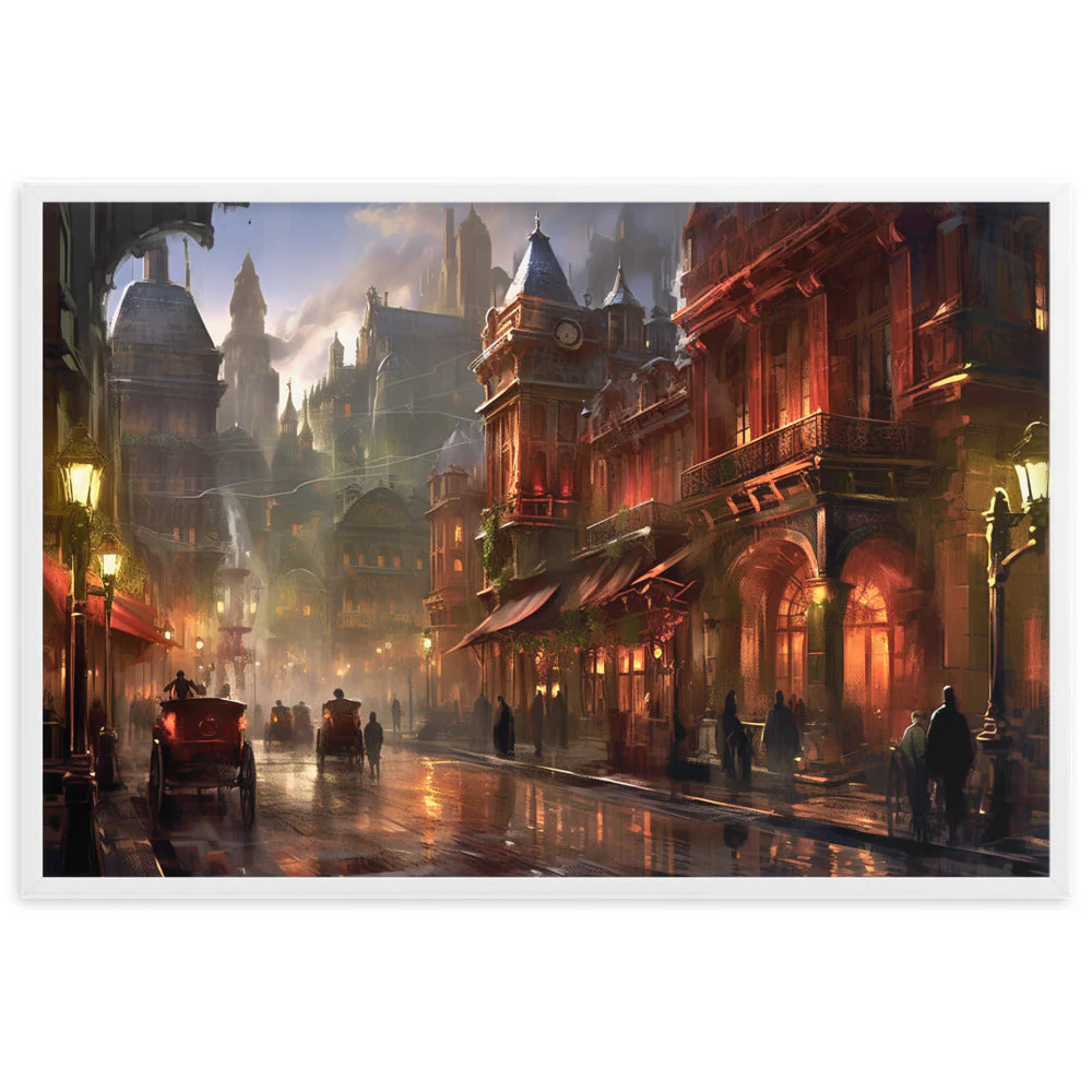 Tableau Steampunk City - Image 12