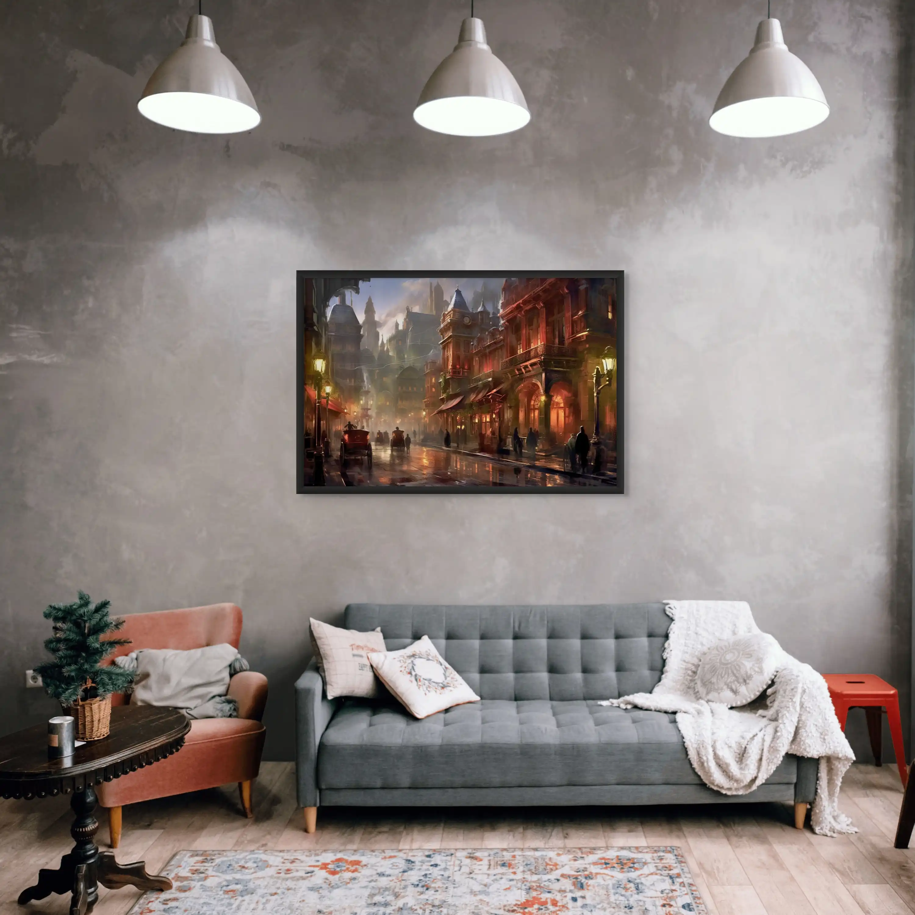 Tableau Steampunk City - Image 2