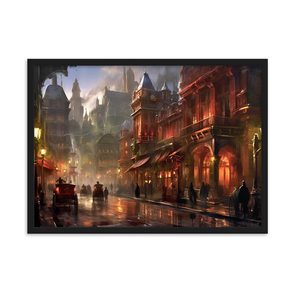 Tableau Steampunk City - Image 7