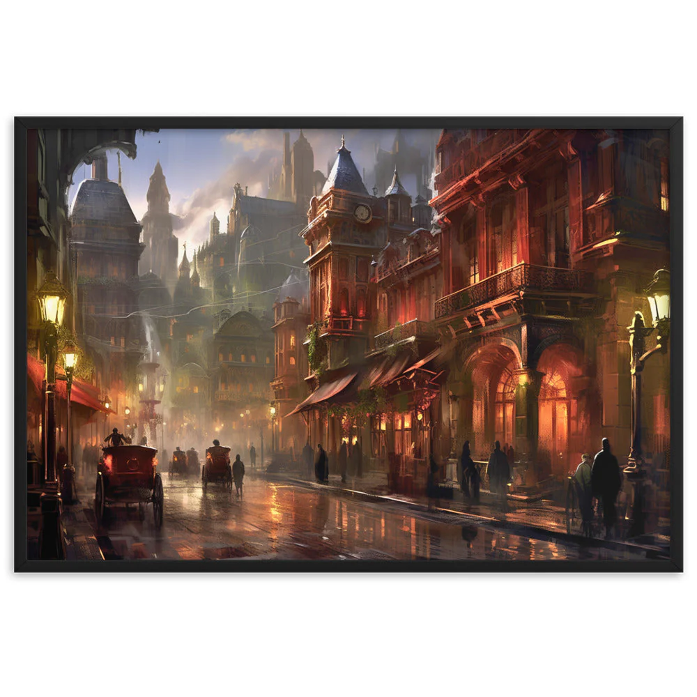 Tableau Steampunk City - Image 8