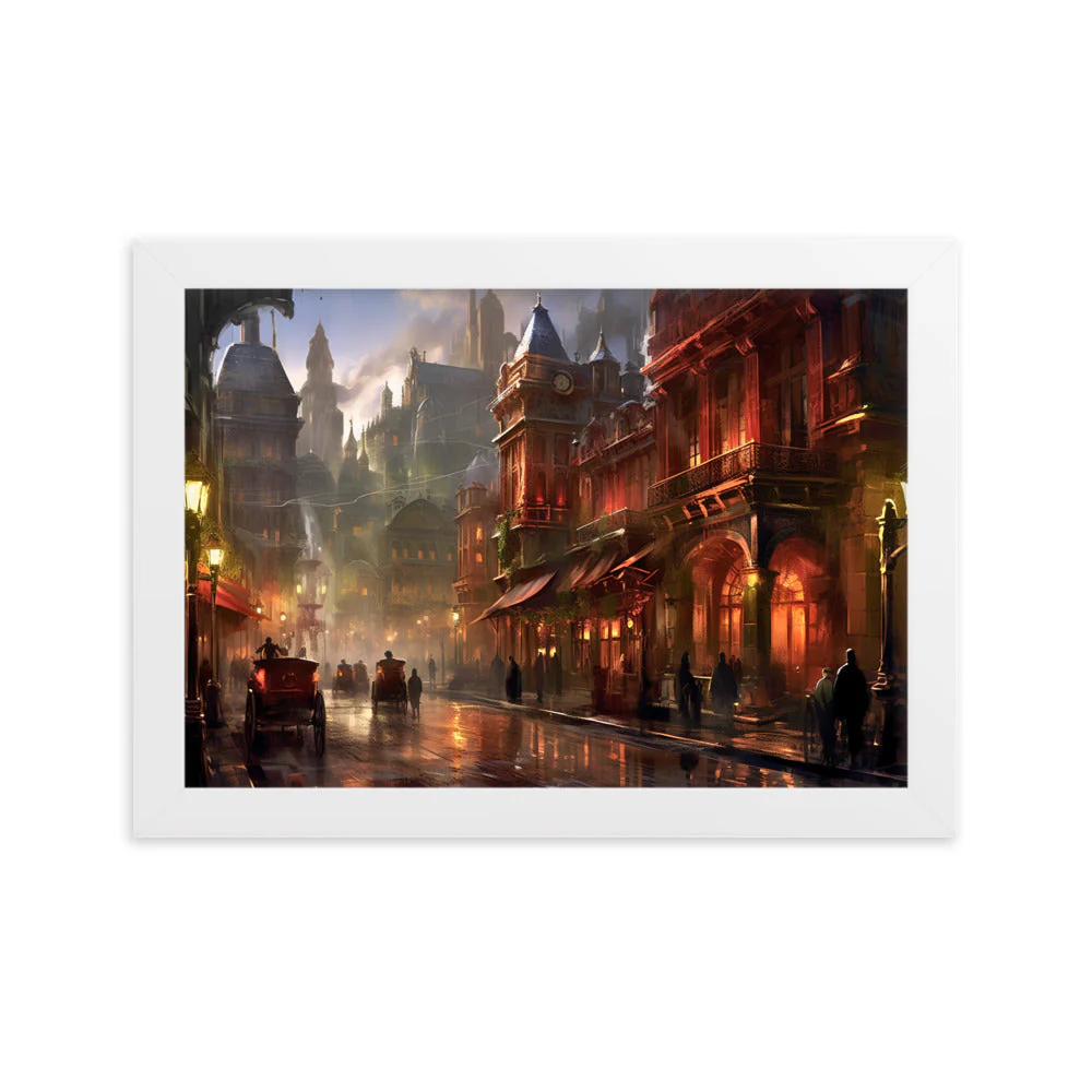 Tableau Steampunk City - Image 9