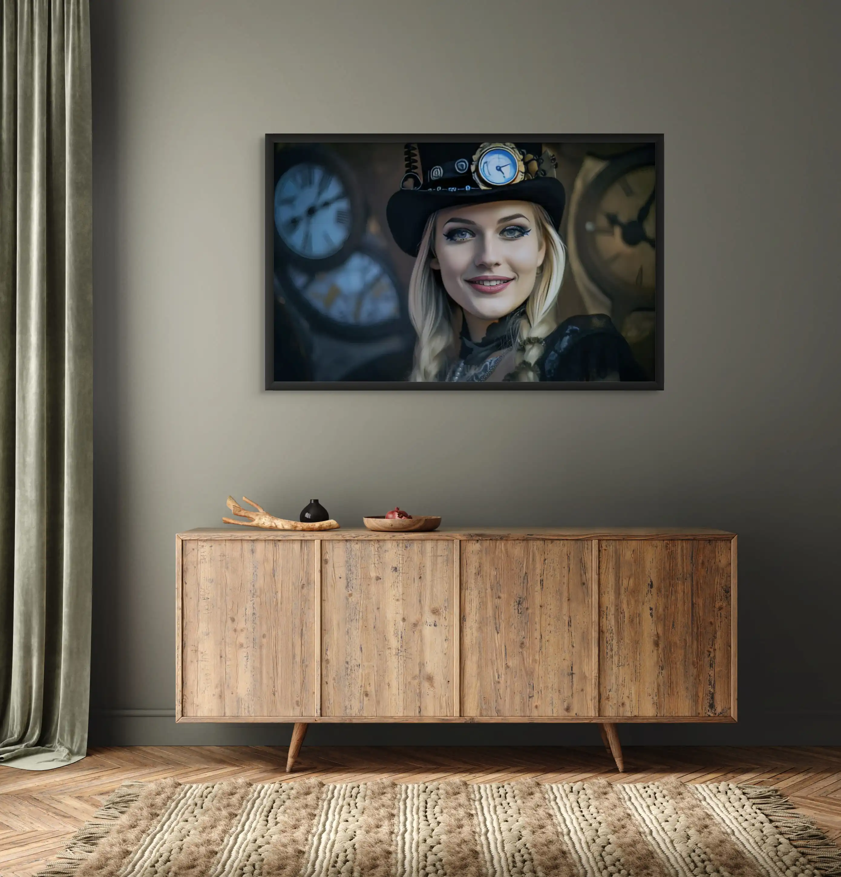 Tableau Steampunk Girl - Image 12