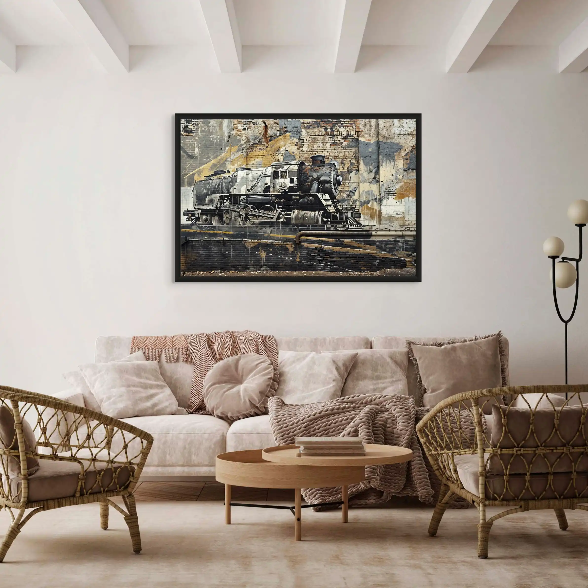 Tableau Type Industriel — Locomotive - Image 3