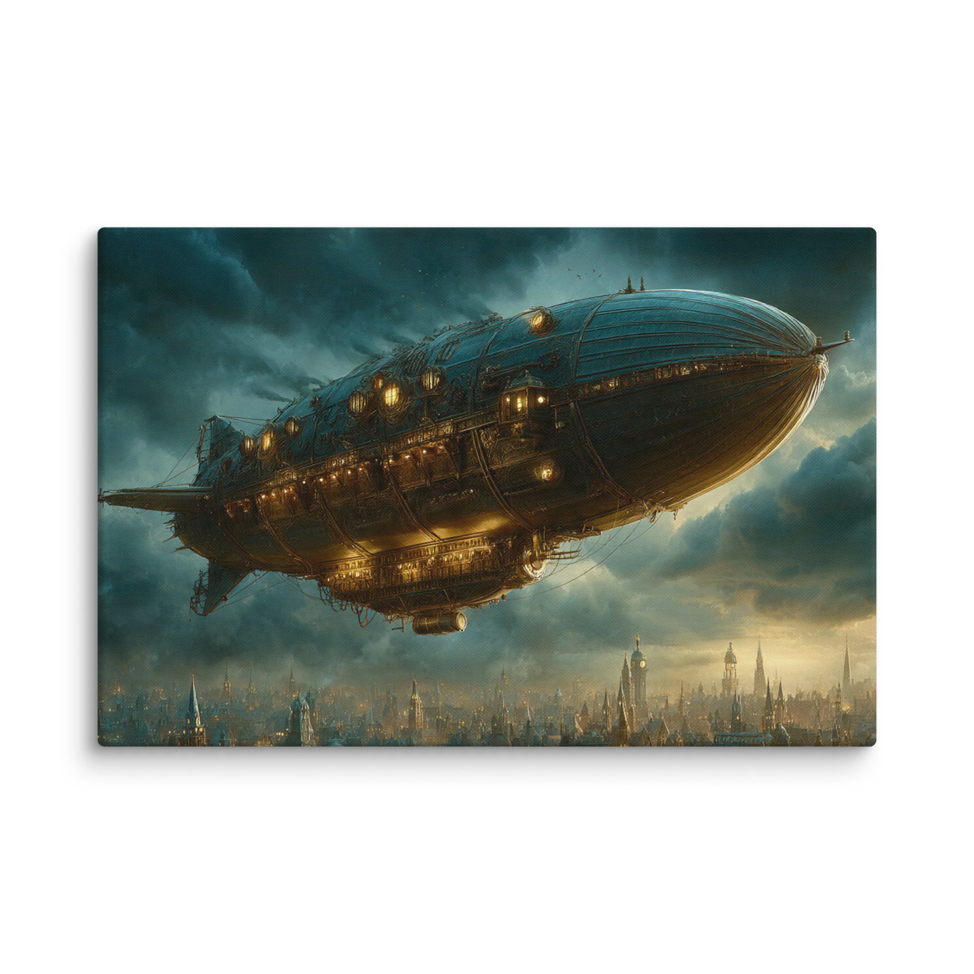 Tableau Zeppelin Steampunk