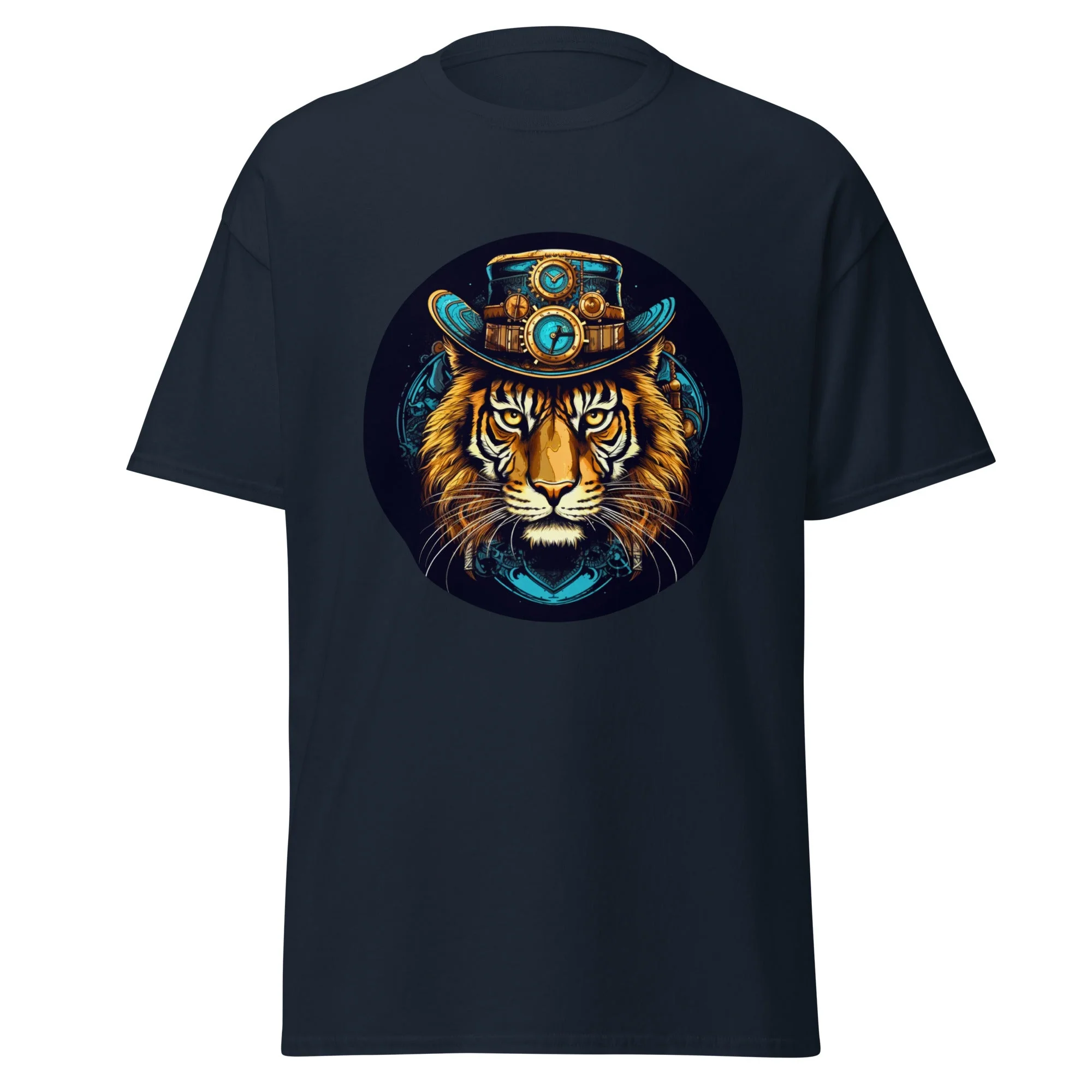 T — Shirt Tête de Tigre Steampunk - Image 5