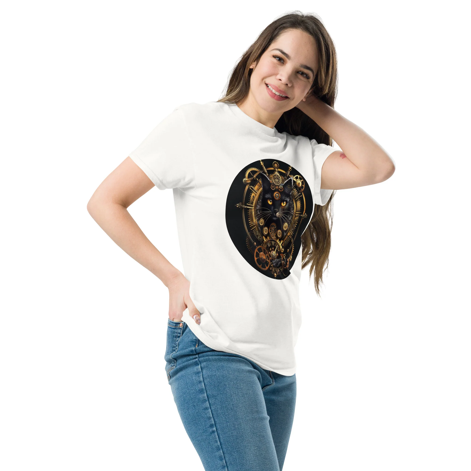 Tee Shirt Chat Noir Steampunk - Image 11