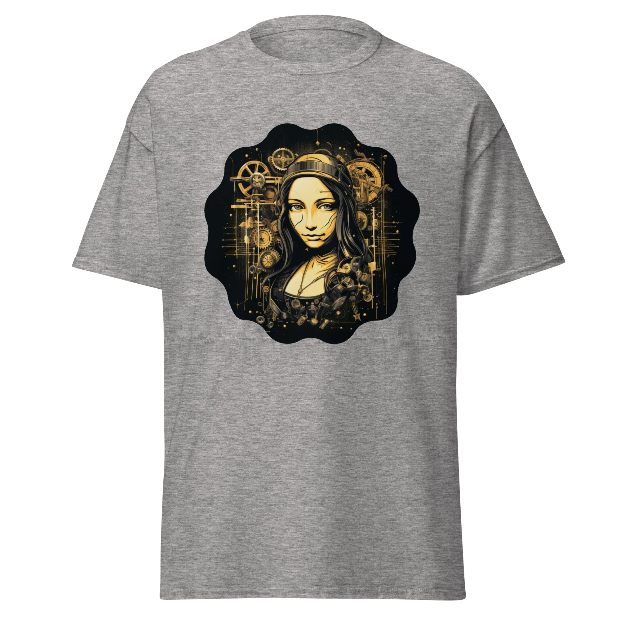 T — Shirt Mona Lisa Steampunk - Image 9