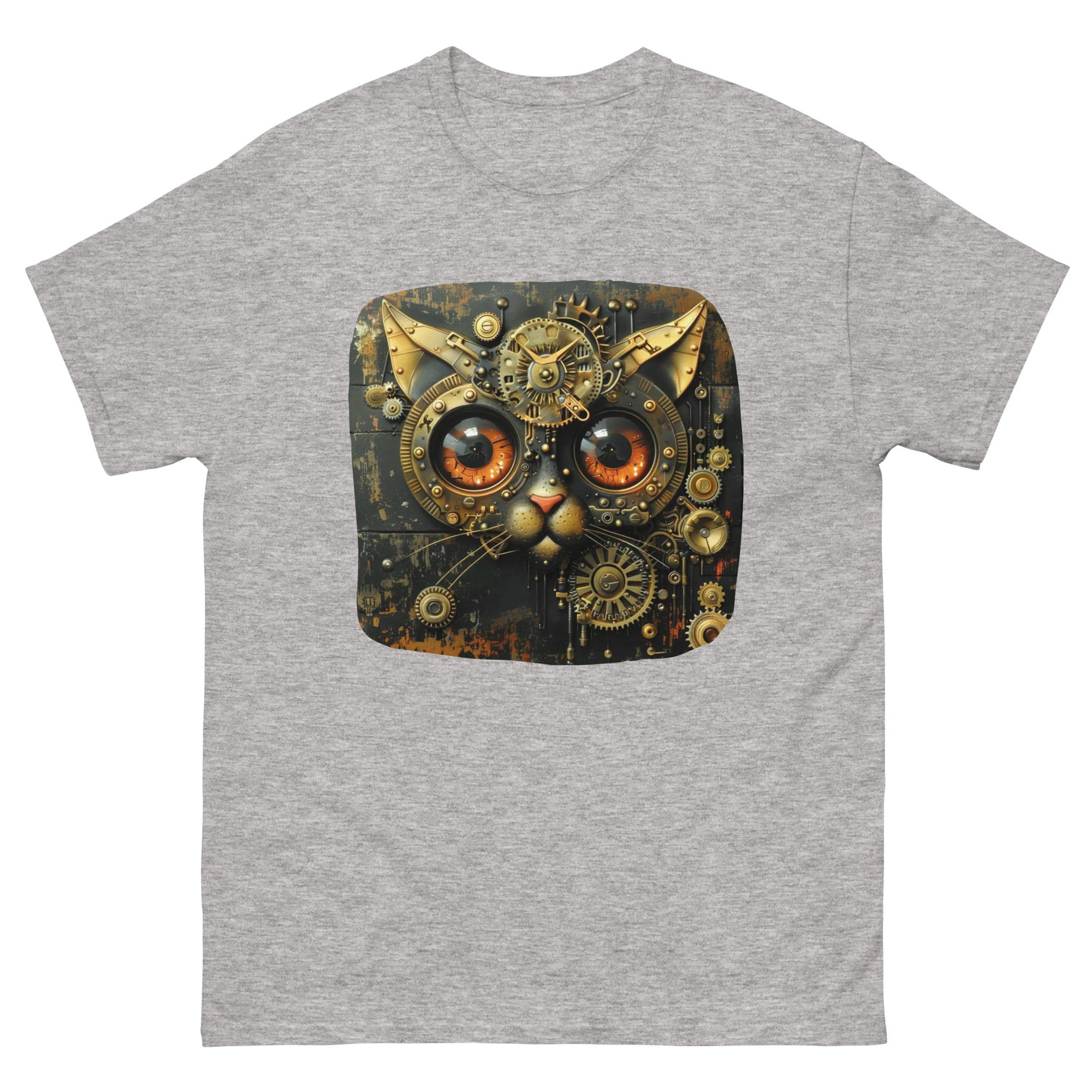 T — shirt Motif Chat Steampunk - Image 5