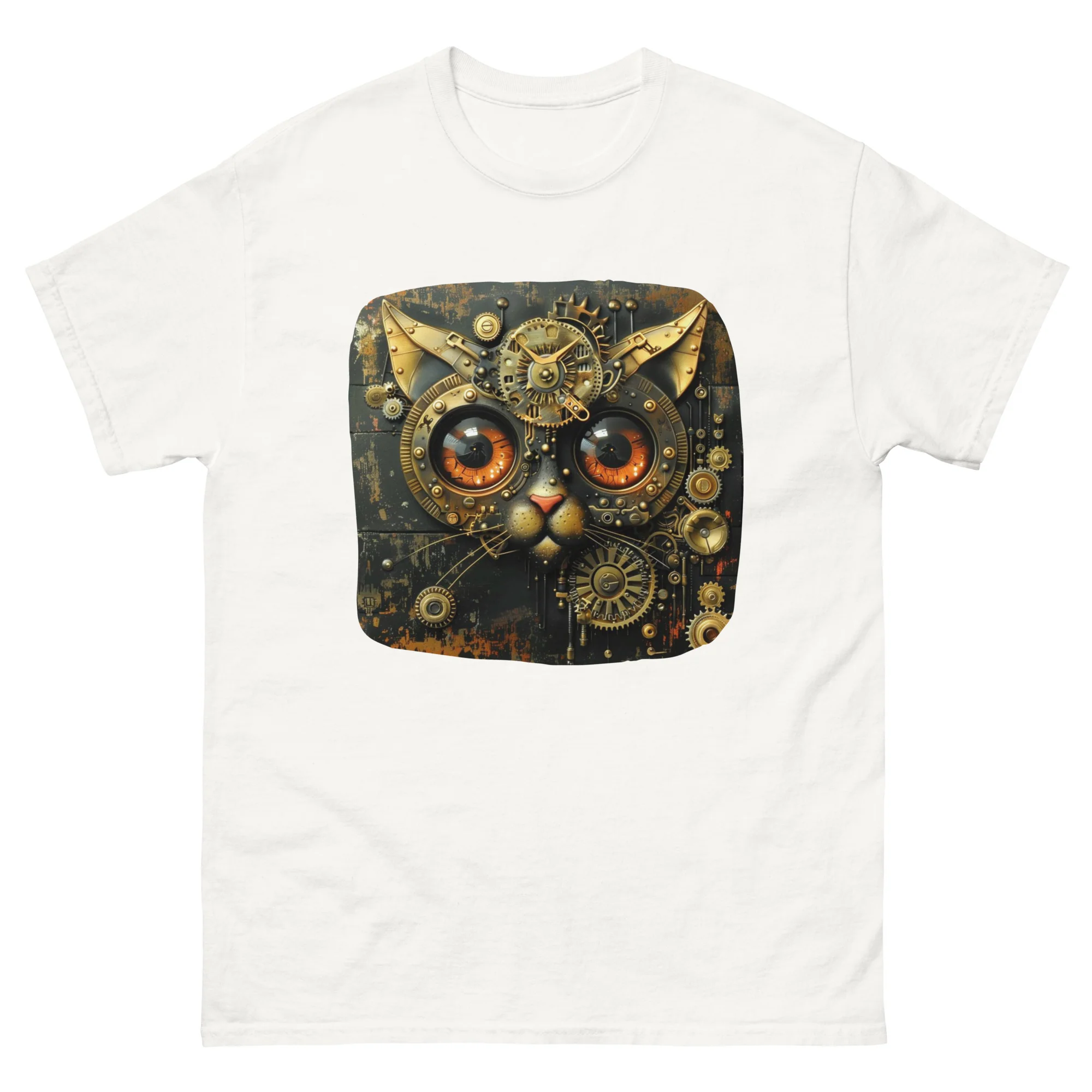 T — shirt Motif Chat Steampunk - Image 7