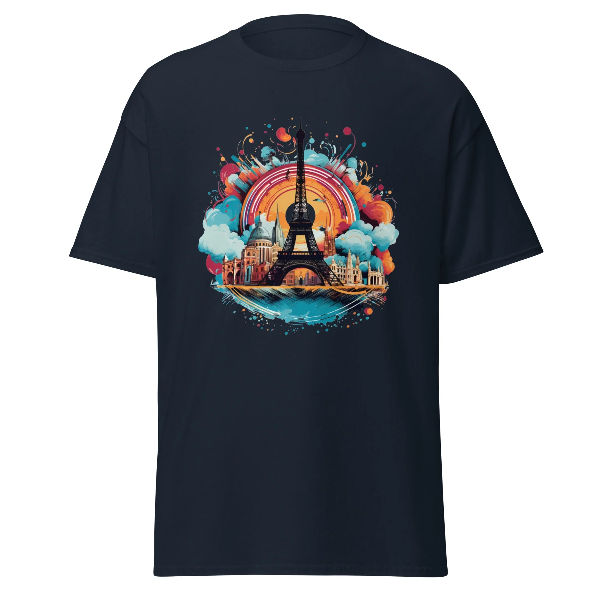 Tee Shirt Paris — Tour Eiffel Steampunk - Image 5