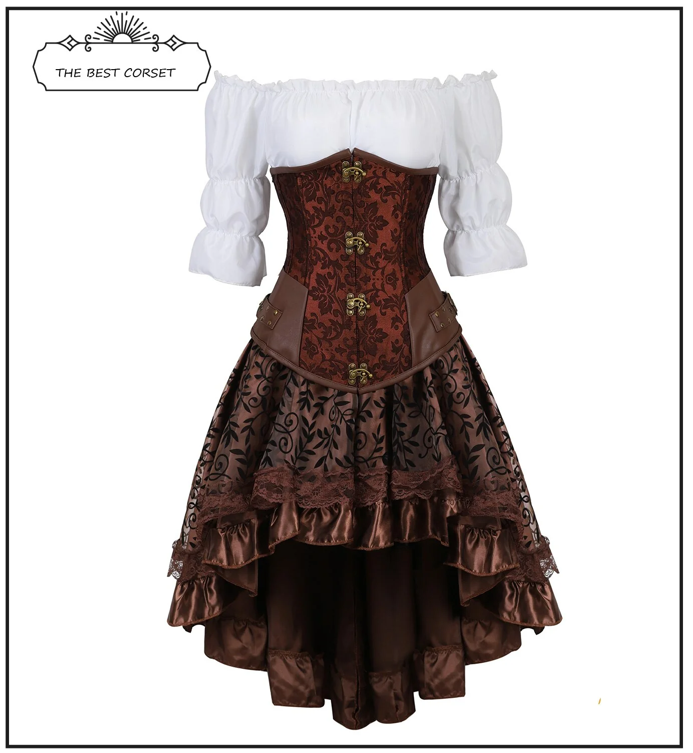 Déguisement Pirate Femme - Costume Corset - Image 16