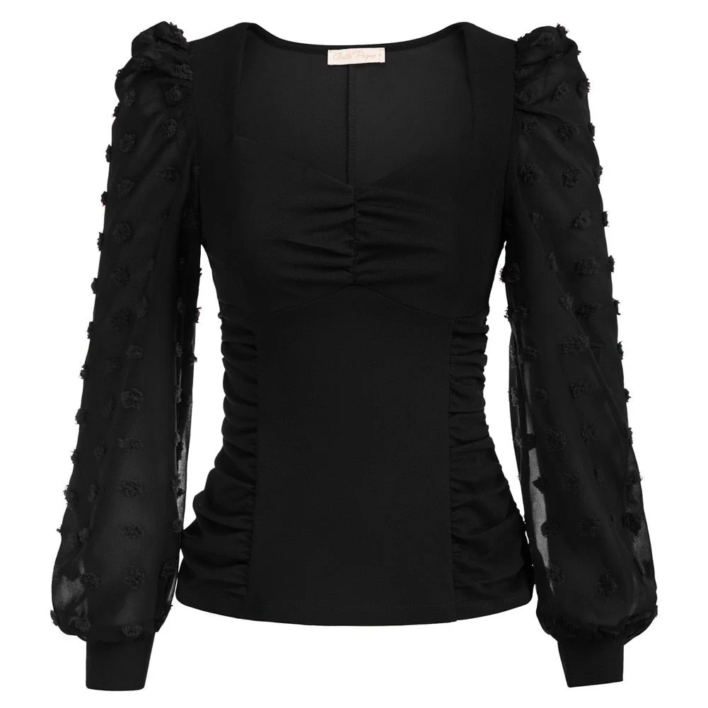 Top Manche Transparente et Délicates - Image 10