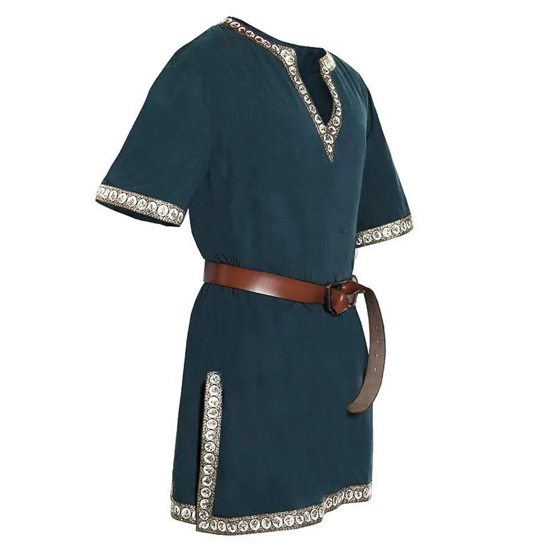 Tunique de chevalier médiéval pour homme — Costume viking & normand (cosplay)