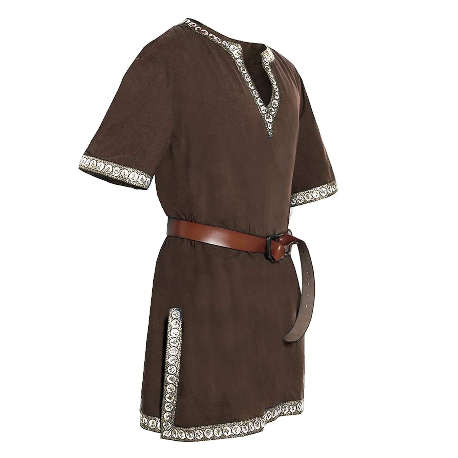 Tunique de chevalier médiéval pour homme — Costume viking & normand (cosplay) - Image 2