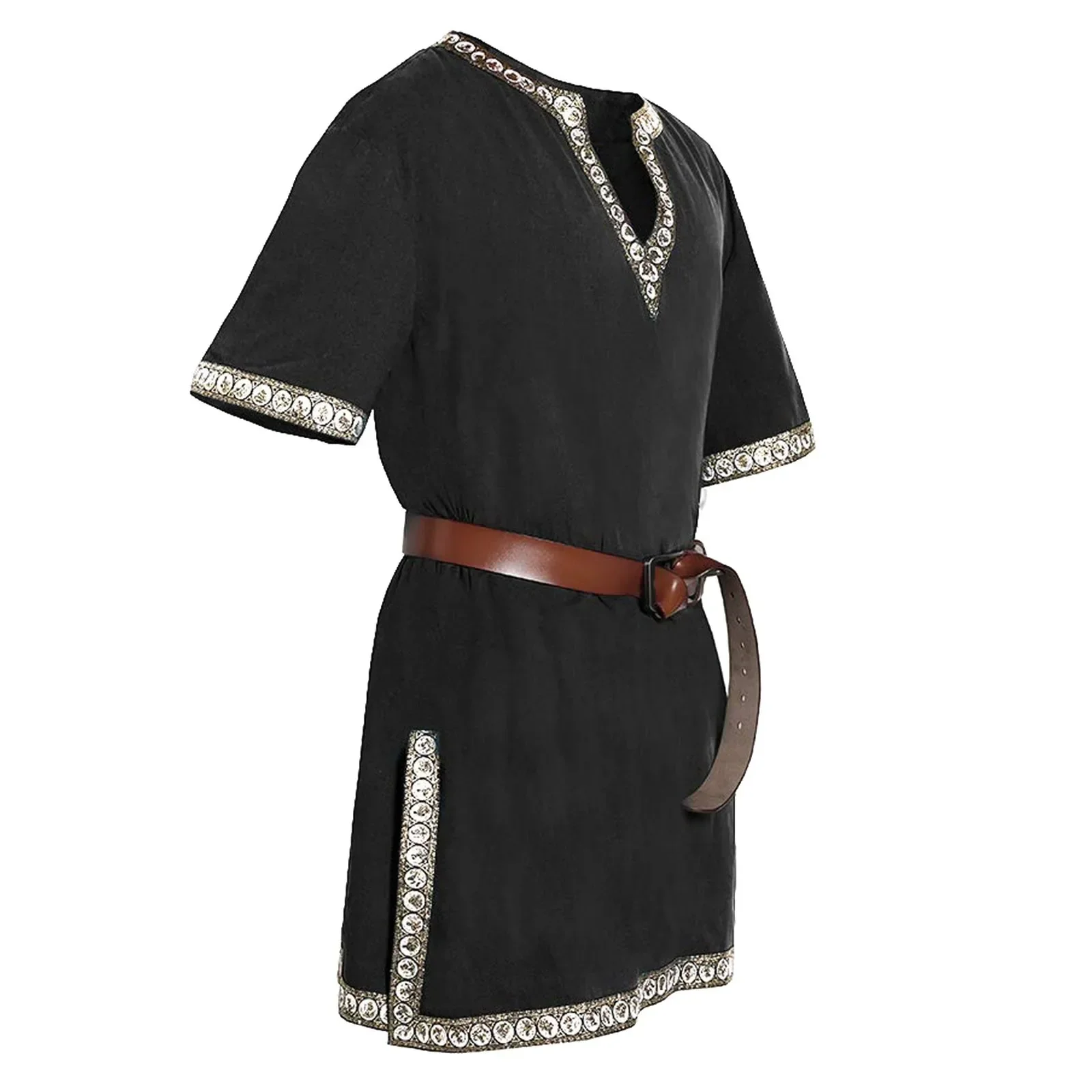Tunique de chevalier médiéval pour homme — Costume viking & normand (cosplay) - Image 3