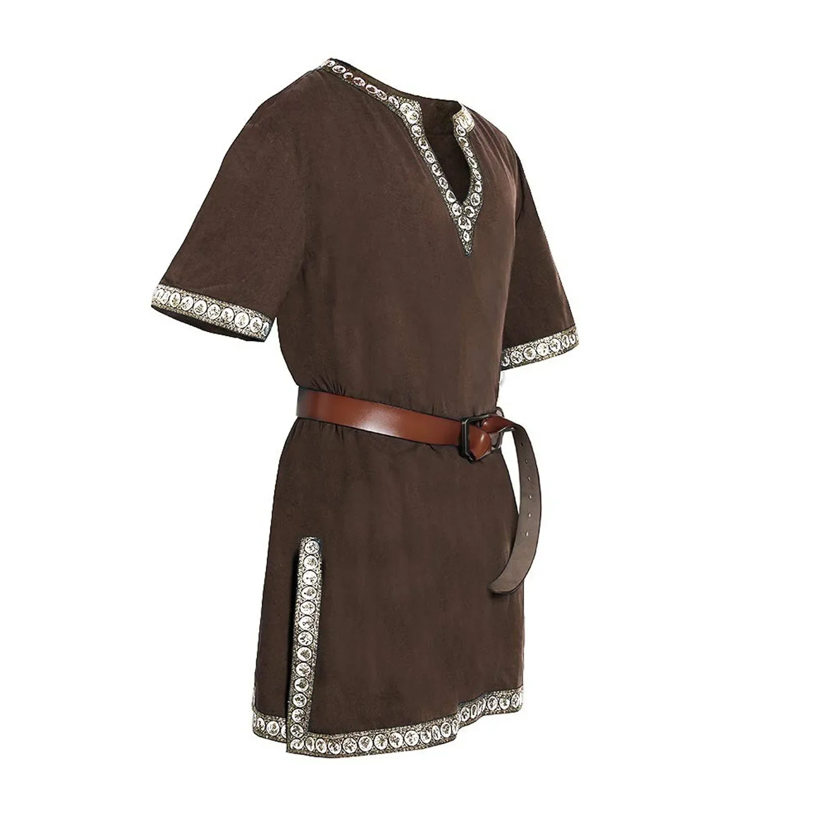 Tunique de chevalier médiéval pour homme — Costume viking & normand (cosplay) - Image 7