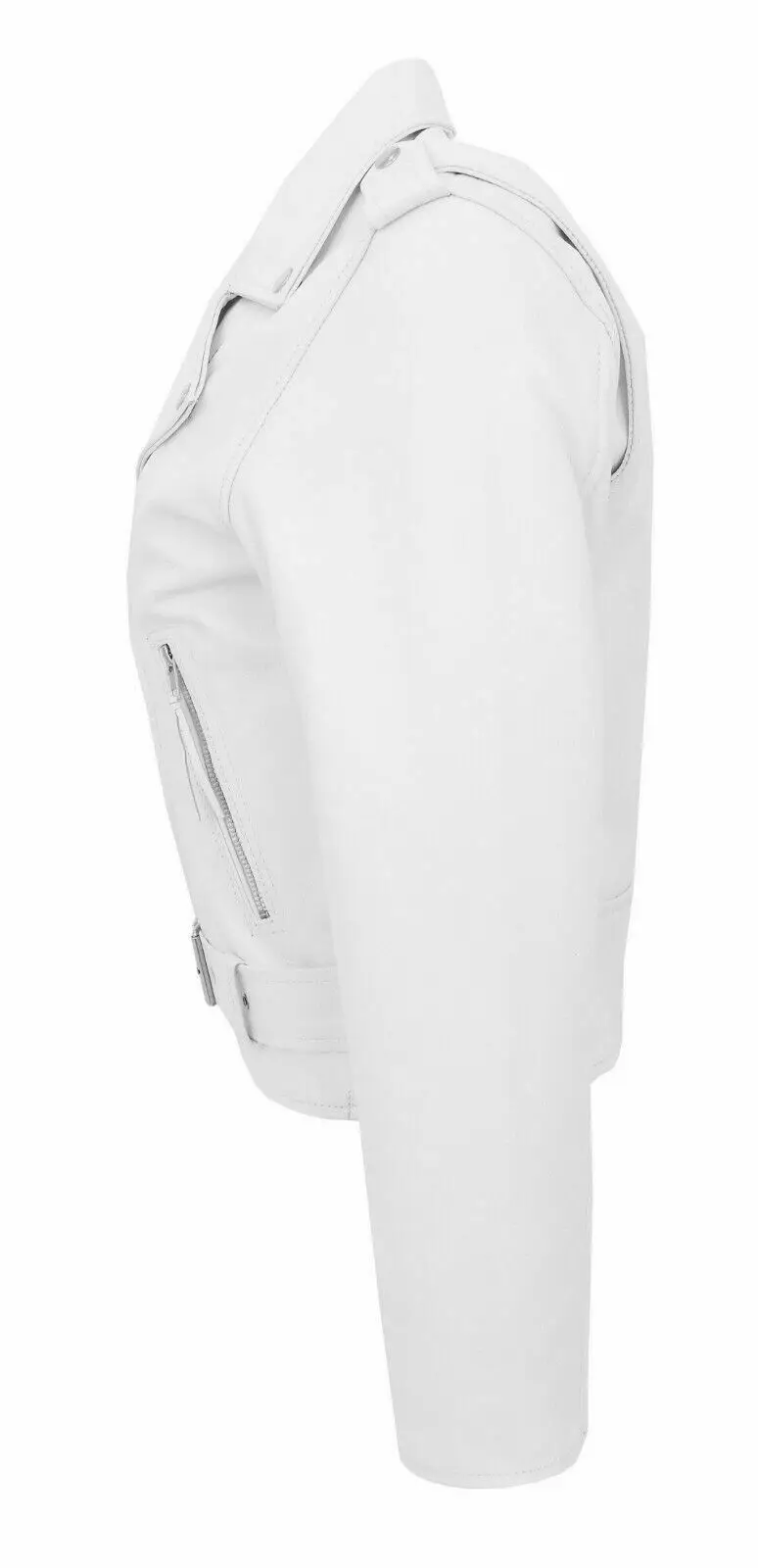 Veste de moto punk en cuir PU pour homme — Slim Fit - Image 16