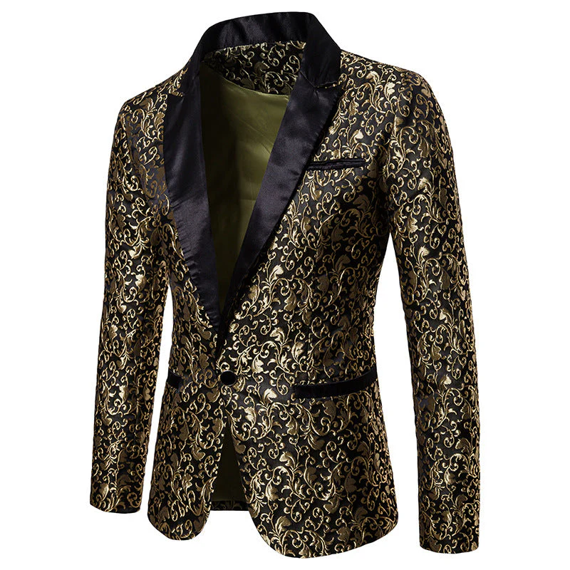 Veste Dorée Homme - Cabaret - Image 2