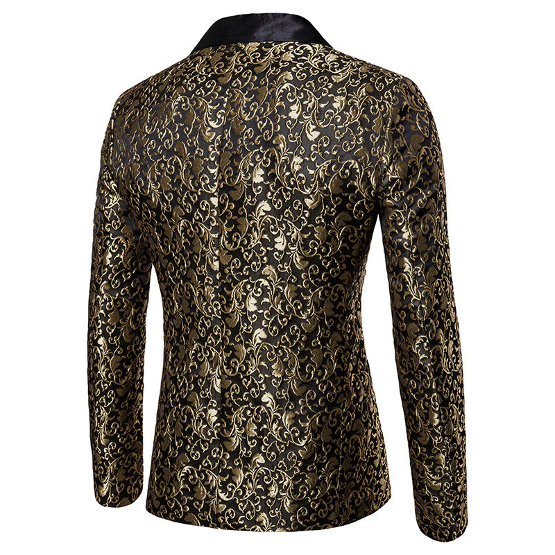 Veste Dorée Homme - Cabaret - Image 3